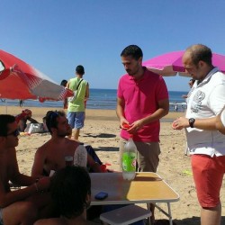 JSA presenta la campaña ‘Cuida tu Playa’ en Punta Umbría