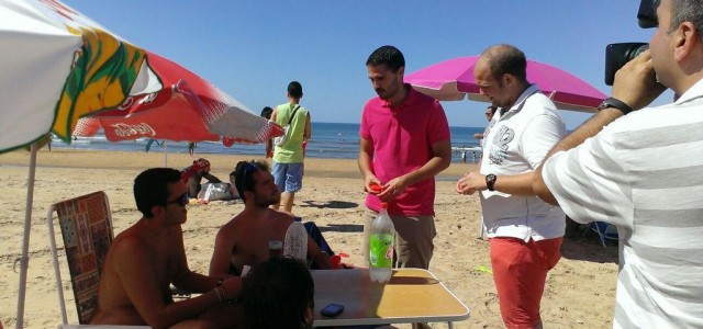JSA presenta la campaña ‘Cuida tu Playa’ en Punta Umbría