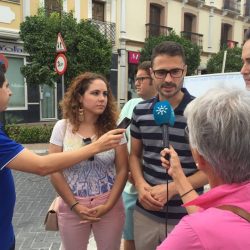 JSA presenta en Coín su campaña ‘El muro contra la violencia de género’