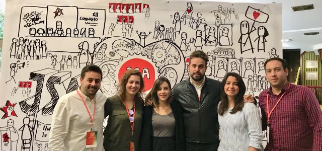 Este fin de semana se ha celebrado el XII Congreso Provincial de las Juventudes Socialistas de Jaén, con el lema “Nuestra fuerza, la ilusión”.