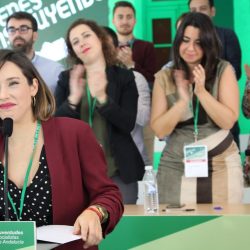 Mariola López Prados, elegida nueva secretaria general de las JJ.SS de Andalucía con un 100% de los votos.